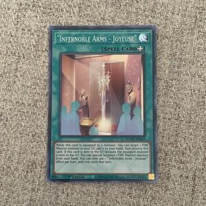 Yu-Gi-Oh! Inferno Arms - Joyeuse Spell Card